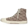 Paris Sneakers υψηλού στυλ “Tan BB Monogram Cotton and White Rubber” 688756W3RQ12298
