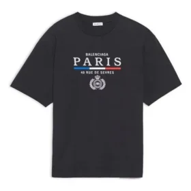Paris Version, κοντομάνικο, μαύρο 594599TGV481000
