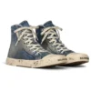 Παριζιάνικα Sneakers υψηλού στυλ «Blue Destroyed Τζιν and Rubber» 688752W3RCL4090