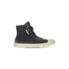 Παριζιάνικα Sneakers υψηλού στυλ “Μαύρο φθαρμένο Τζιν και λευκό καουτσούκ” 688756W3RC11090