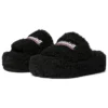 Πλατφόρμες με γούνα “Black” 762826W2DO11096