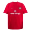 Ποδοσφαιρικό T-shirt Oversized «Red White» 641658TJV516540