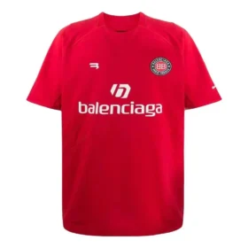 Ποδοσφαιρικό T-shirt Oversized «Red White» 641658TJV516540