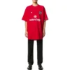 Ποδοσφαιρικό T-shirt Oversized «Red White» 641658TJV516540