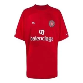 Ποδοσφαιρικό T-shirt Oversized «Red White» 641666TJV056540