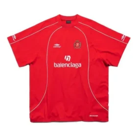 Ποδοσφαιρικό T-shirt Oversized «Red White» 777705TPVV36643