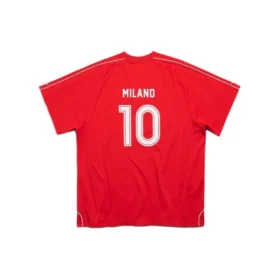 Ποδοσφαιρικό T-shirt Oversized «Red White» 777705TPVV36643