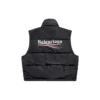 Political Campaign Cocoon Puffer Vest «Black» 762769TYD361000