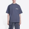 Political Campaign T-shirt, φαρδιά εφαρμογή «Dark Grey» 641675TKVJ11366