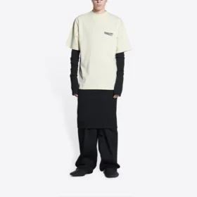 Political Campaign T-shirt, φαρδιά εφαρμογή «Off White» 641675TKVJ18962