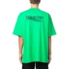 Political Campaign T-shirt, φαρδιά εφαρμογή «Πράσινο Μαύρο Μπλε» 641675TPVD33600