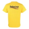 Political Campaign T-shirt, φαρδιά εφαρμογή «Yellow» 620967TKVJ17442
