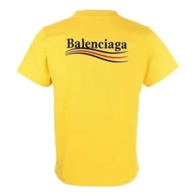 Political Campaign T-shirt, φαρδιά εφαρμογή «Yellow» 620967TKVJ17442