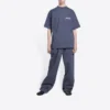 Political Campaign T-shirt, medium fit «Dark Grey-White» 620967TKVJ11366