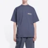 Political Campaign T-shirt, medium fit «Dark Grey-White» 620967TKVJ11366
