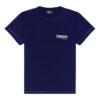 Political Campaign T-shirt, medium fit «Pacific Blue White» 620967TKVJ11195