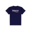 Political Campaign T-shirt, medium fit «Pacific Blue White» 620967TKVJ11195