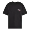 Political Campaign T-shirt, μεγάλη εφαρμογή, «Μαύρο» 641675TKVJ11070