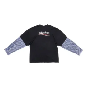 Political Campaign T-shirt with layers «Black» 698631TKVJ11070