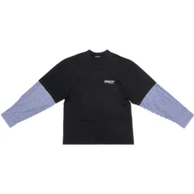 Political Campaign T-shirt with layers «Black» 698631TKVJ11070