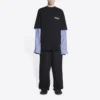 Political Campaign T-shirt with layers «Black» 698631TKVJ11070