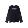 Political Campaign T-shirt with layers, oversized «Black» 698631TKVJ19070