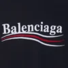 Political Campaign T-shirt with layers, oversized «Black» 698631TKVJ19070