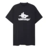 Πολυεπίπεδο αθλητικό T-shirt Oversized «Black White» 739028TPVF21070