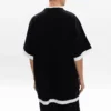 Πολυεπίπεδο T-shirt Oversized «Μαύρο Λευκό» 644693TIVG61070