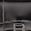 Πορτοφόλι Hourglass με αλυσίδα, μεταλλικό φινίρισμα «Grey» 6560502AAVG1314
