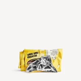 Πορτοφόλι τύπου clutch «Chips» σε κίτρινο χρώμα