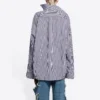 Πουκάμισο FW21 με ρίγες και μακριά μανίκια Σκούρο μπλε 663034TIM368502