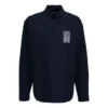 Πουκάμισο με λογότυπο barcode «Navy» 662982TKM028065