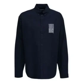 Πουκάμισο με λογότυπο barcode «Navy» 662982TKM028065