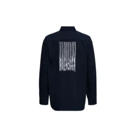 Πουκάμισο με λογότυπο barcode «Navy» 662982TKM028065