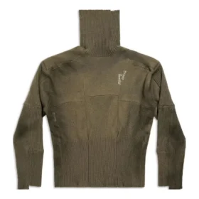 Πουλόβερ από ανακυκλωμένες κάλτσες «Dark Green» 768686T71932525