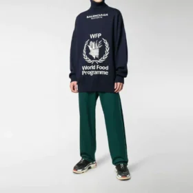 Πουλόβερ Balenciaga x World Food Programme «Navy White» 542703T15074177