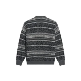 Πουλόβερ Fair Isle με στρογγυλό λαιμό “Grey” 675280T16121240