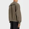 Πουλόβερ Strike 1917 με στρογγυλό λαιμό, Oversized “Khaki” 699212TMVH22930