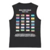 Pride 22 Αμάνικο μπλουζάκι “Black White” 698102TMVO41070
