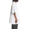 Pride 22 Φαρδύ βαμβακερό T-shirt «Λευκό Μαύρο» 694576TMVO20904