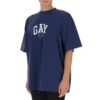 Pride T-shirt, φαρδιά εφαρμογή, «Navy» 651795TLV938561