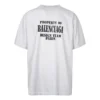 Property Vintage T-shirt, φαρδιά εφαρμογή, «Λευκό Μαύρο» 641675TMVH89012