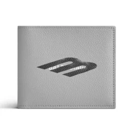 Πτυσσόμενο πορτοφόλι Cash Square «Grey Black» 5945492AA7C1469