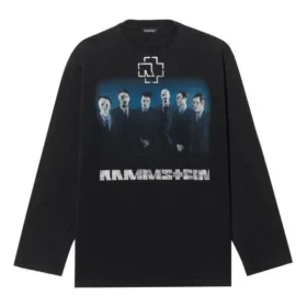 Rammstein Γερμανία Μπάντα Crossover Μακρυμάνικο Unisex Μαύρο 651796TLV511000