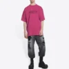 Retail Therapy Slit T-shirt «Burgundy Black» 675016TLVB16165