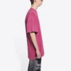 Retail Therapy Slit T-shirt «Burgundy Black» 675016TLVB16165