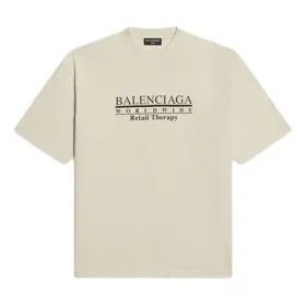 Retail Therapy T-shirt με μεσαία εφαρμογή “Ivory Black” 612966TLVB19054