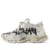 Runner Graffiti Sneakers «Λευκό Μαύρο» 772774W3RBQ9010