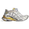 Runner Sneakers “Beuge Λευκό Κίτρινο Νάιλον και ύφασμα που μοιάζει με σουέτ” 772767W3RNY9170